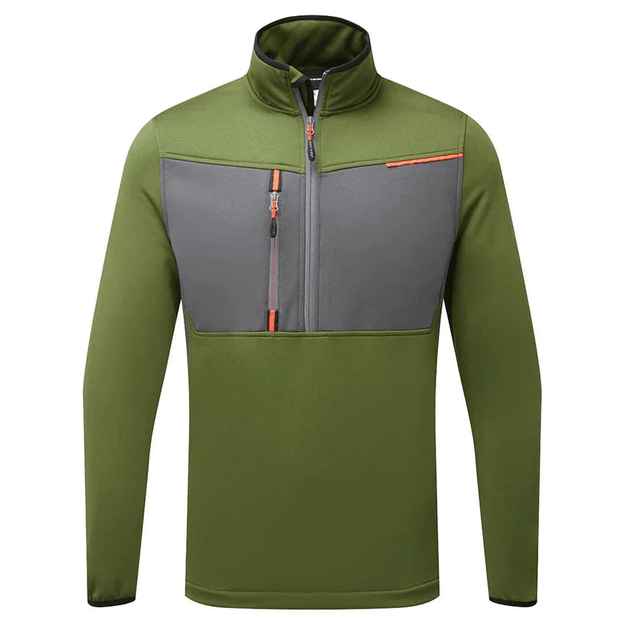 Portwest T755 Half Zip Fleece Sweatshirt Hoodie