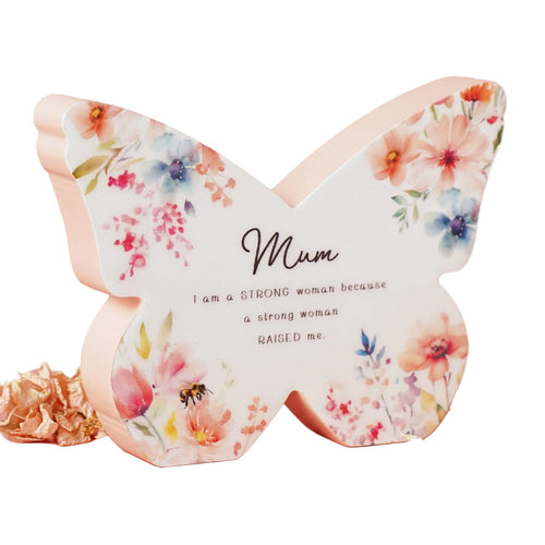 The Cottage Garden Floral Mantel Butterfly – Mum