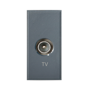 Caradok Screened TV Outlet 25x50, Grey