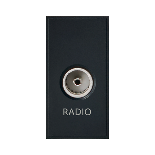Caradok Radio Outlet 25x50, Black