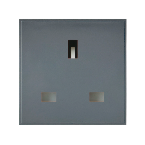 Caradok 13A Socket 50x50, Grey