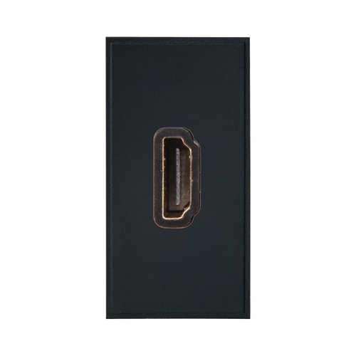 Caradok HDMI Outlet 25x50, Black