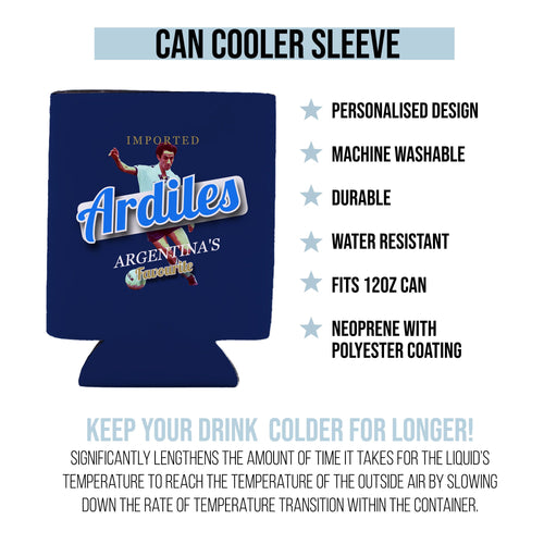 Totts Ardiles - Football Legends - Can Cooler