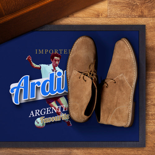 Totts Ardiles  - Football Legends - Door Mat -60cm X 40cm