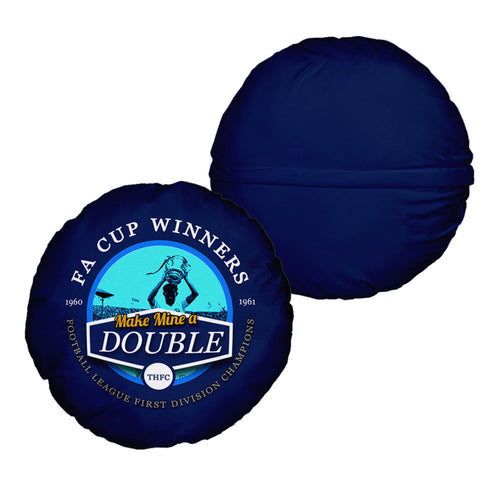 Totts Double - Football Legends - Circle Cushion 14"