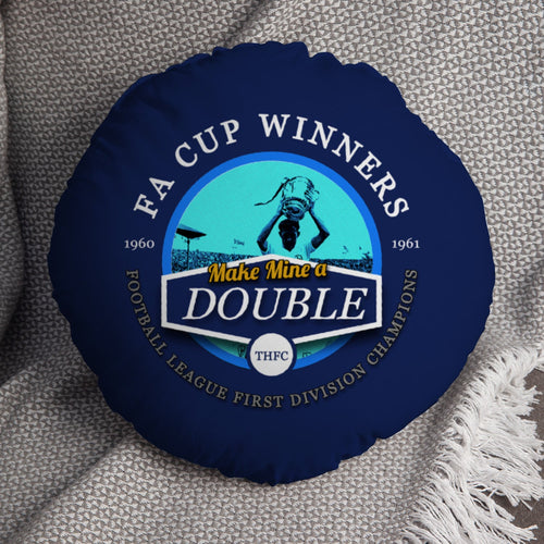 Totts Double - Football Legends - Circle Cushion 14"