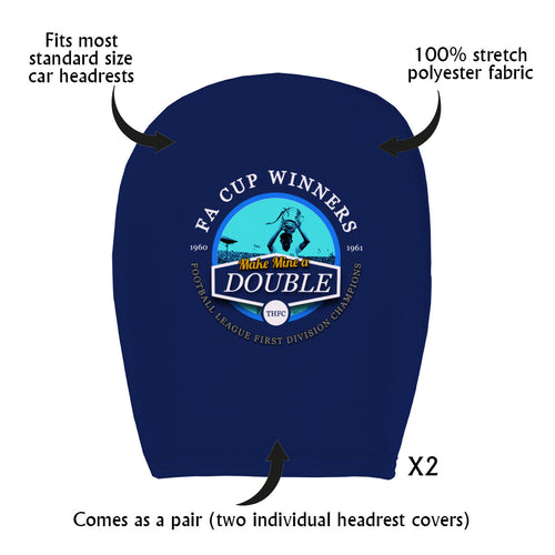 Totts Double - Football Legends - Headrest Cover