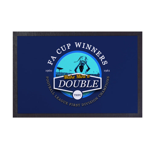 Totts Double  - Football Legends - Door Mat -60cm X 40cm