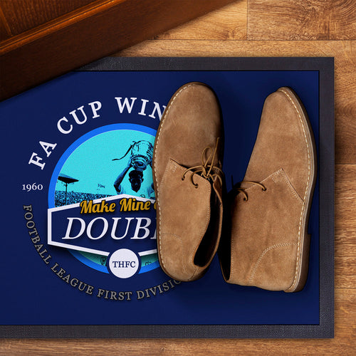 Totts Double  - Football Legends - Door Mat -60cm X 40cm