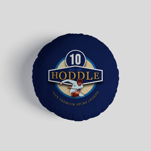 Totts Hoddle - Football Legends - Circle Cushion 14"