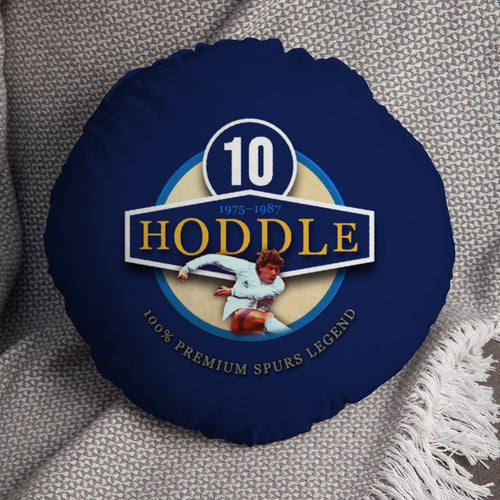 Totts Hoddle - Football Legends - Circle Cushion 14"