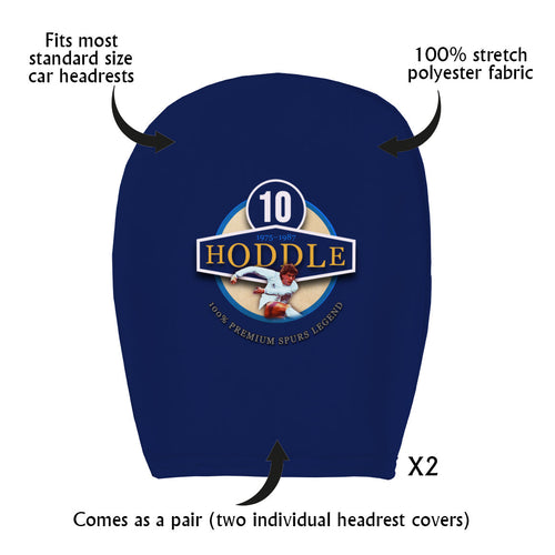 Totts Hoddle - Football Legends - Headrest Cover
