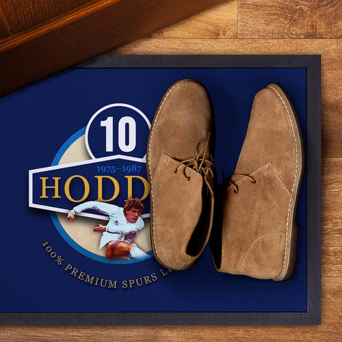 Totts Hoddle  - Football Legends - Door Mat -60cm X 40cm