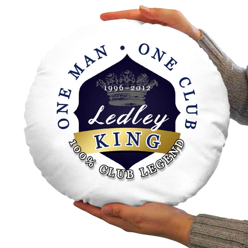 Totts Ledley King - Football Legends - Circle Cushion 14"