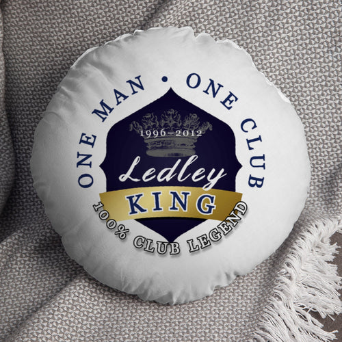 Totts Ledley King - Football Legends - Circle Cushion 14"