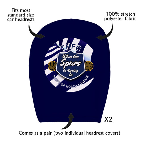 Totts Marching - Football Legends - Headrest Cover