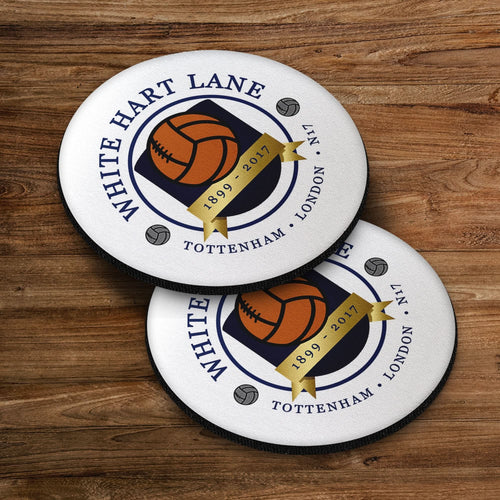 Totts White Hart Lane - Football Coaster - Square Or Circle