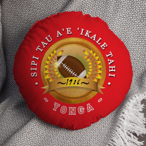 Tonga Rugby League 1986  - Legend Collection - Circle Cushion 14"
