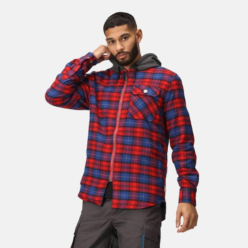 Regatta TRS205 Hooded Shirt Jacket