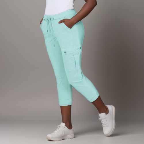 Plain Super Stretch Cargo Magic Trousers Jeans