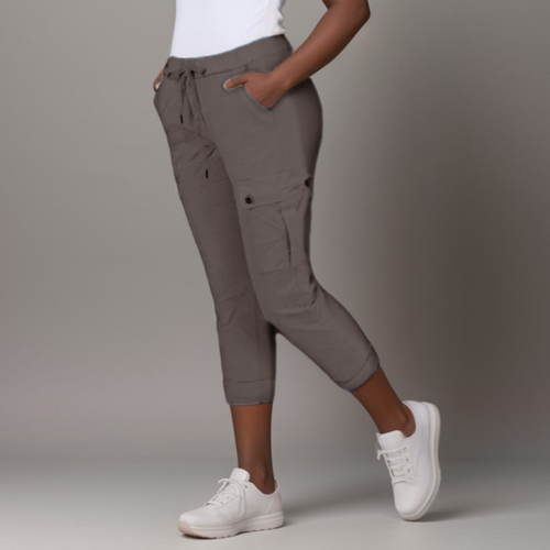 Plain Super Stretch Cargo Magic Trousers Jeans