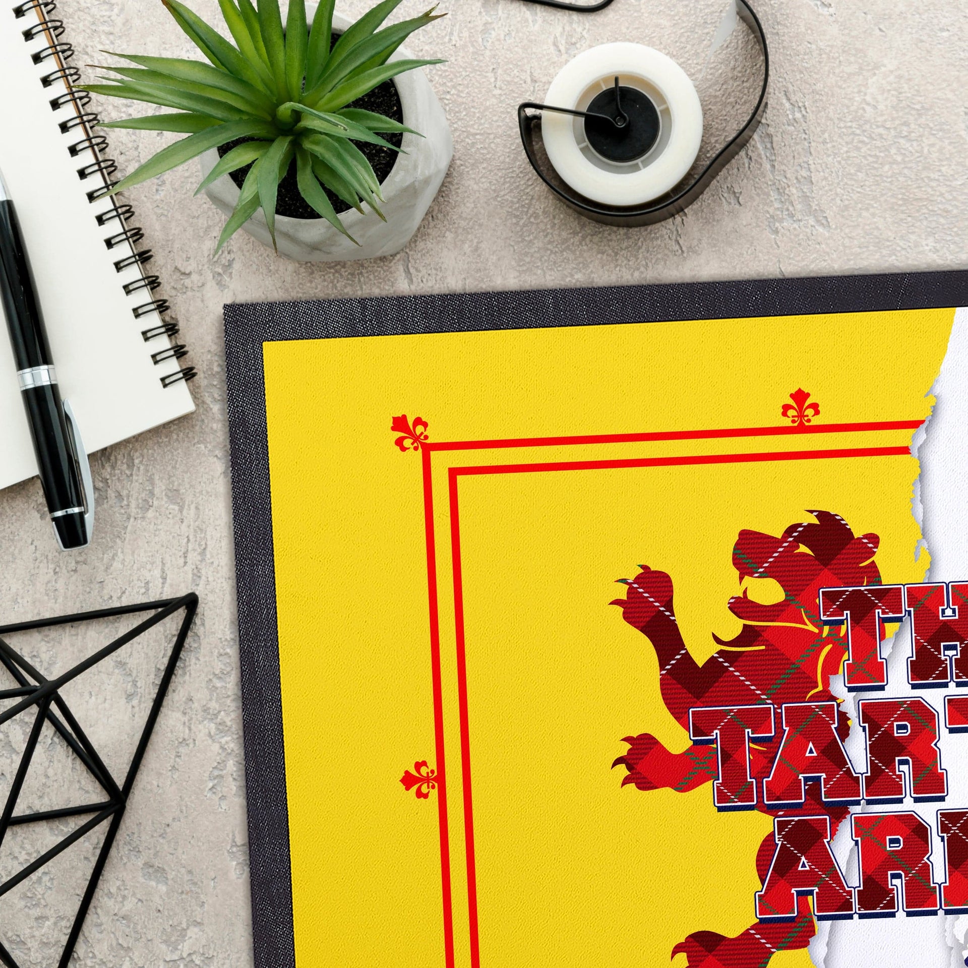 The Tartan Army Rip Door Mat - 60cm x 40cm