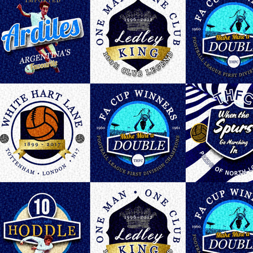 Totts - Football Legends - Microfibre Beach Towel - 150cm x 75cm