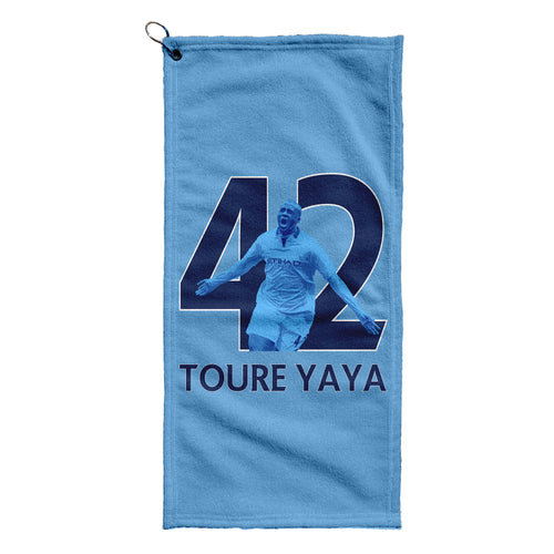 Manchester Blue - Toure 42 - Golf Towel