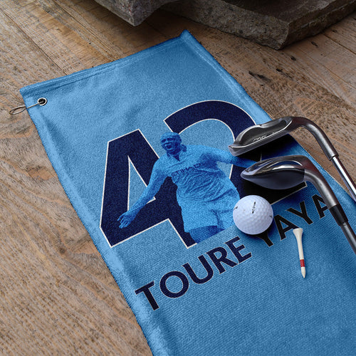 Manchester Blue - Toure 42 - Golf Towel
