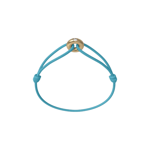 Mini Golden Soho Diamond Cord Bracelet