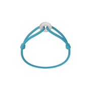 Rose Soho Pavé Cord Bracelet