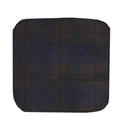 281 - Men's Herringbone Tweed Wool Tie & Hankerchief 2"