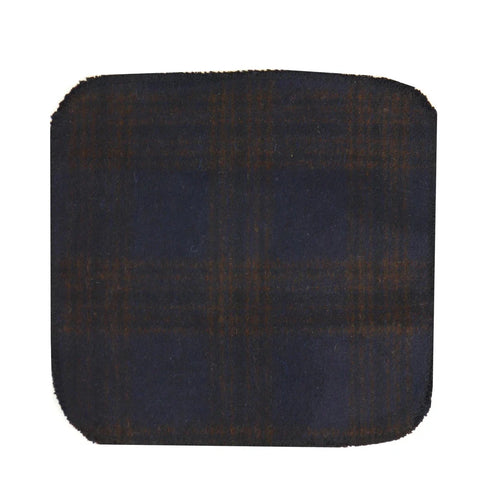 281 - Men's Herringbone Tweed Wool Tie & Hankerchief 2"