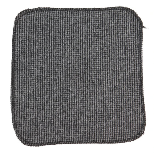 281 - Men's Herringbone Tweed Wool Tie & Hankerchief 2"