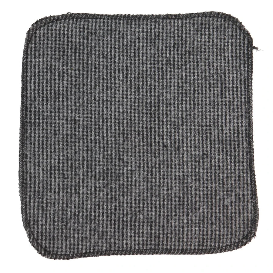 281 - Men's Herringbone Tweed Wool Tie & Hankerchief 2"