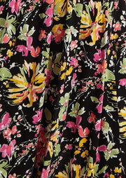 Unity Flower Burst V-Neck Midi Dress