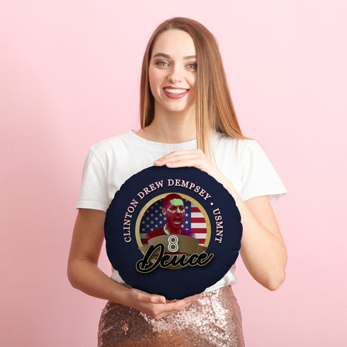 USA DEMPSEY  - Legend Collection - Circle Cushion 14"