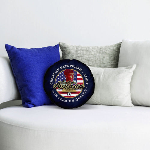 USA PULISIC  - Legend Collection - Circle Cushion 14"
