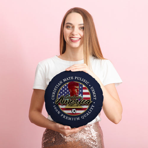 USA PULISIC  - Legend Collection - Circle Cushion 14"