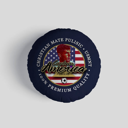 USA PULISIC  - Legend Collection - Circle Cushion 14"