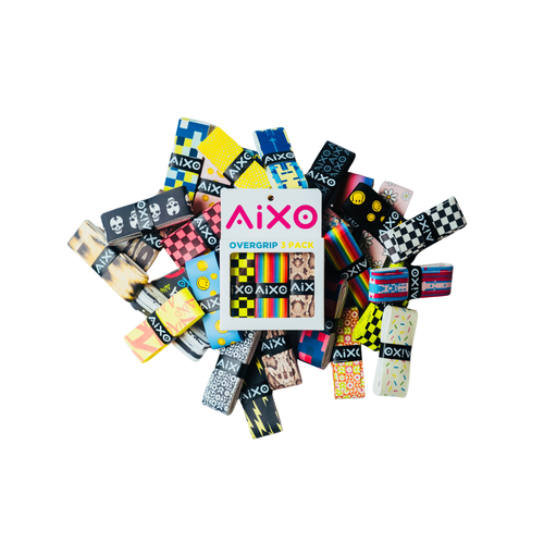Aixo Glitch Tacky Overgrip Blue