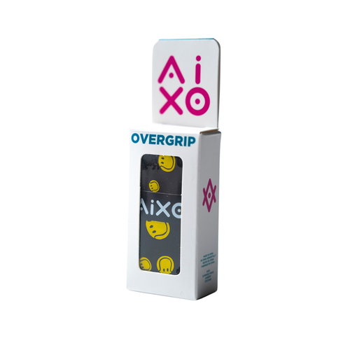 Aixo Smiley Ball Dry Overgrip Blue