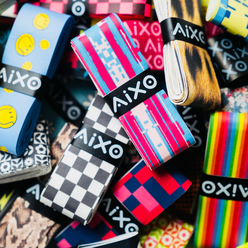Aixo Rainbow Fade Tacky Overgrip