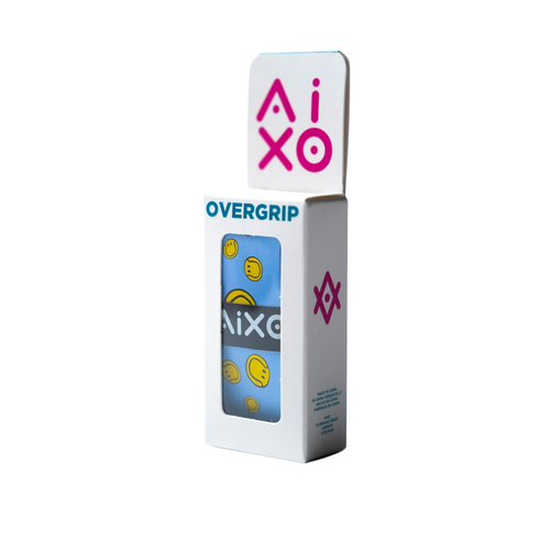 Aixo Smiley Ball Dry Overgrip Black