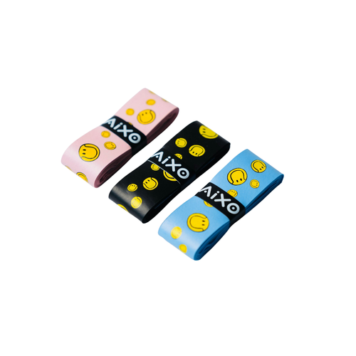 Aixo Smiley Ball Dry Overgrip Black