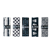 Aixo Checker Dry Overgrip Black & Yellow