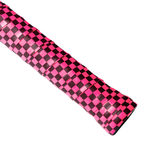 Aixo Checker Dry Overgrip Black & Yellow