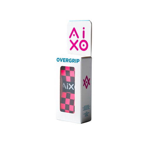 Aixo Checker Dry Overgrip Black & Yellow