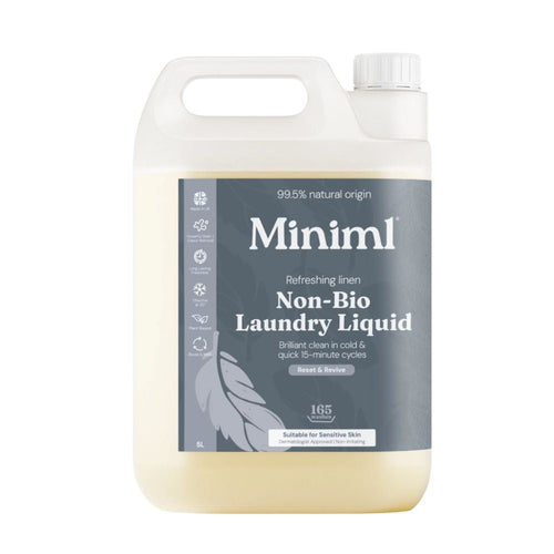 Refreshing Linen Laundry Liquid – 5L Non-Bio Eco Refill