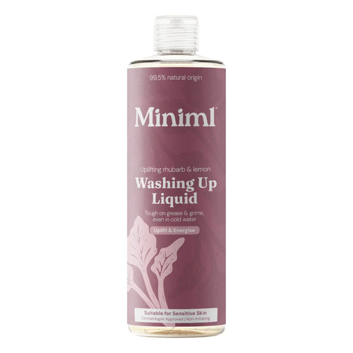 Washing Up Liquid - Uplifting Rhubarb + Lemon | 400ml